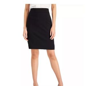 Tahari black shirt, lined, size 6